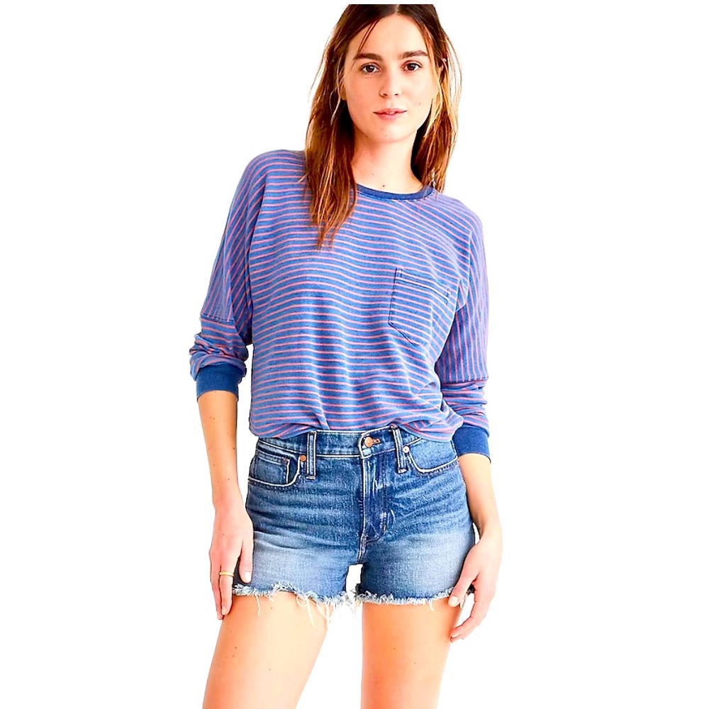 Madewell Perfect Jean Short High-Waist Medium Wash Size 29